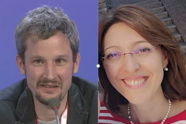 Porträtfoto M. Berentzen und Eva Gullo